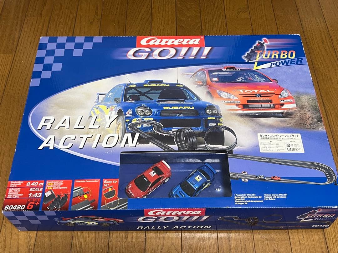 carrera go 最長8.4m ACアダプター付フルセット1:43