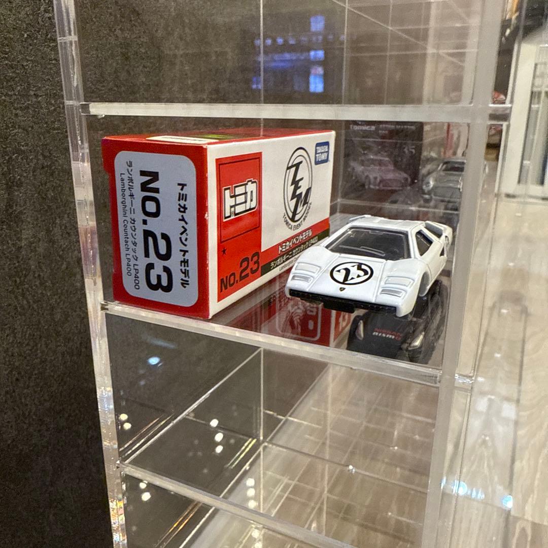 ［1点物］トミカ　100台ディスプレイ　ショーケース【クリア】