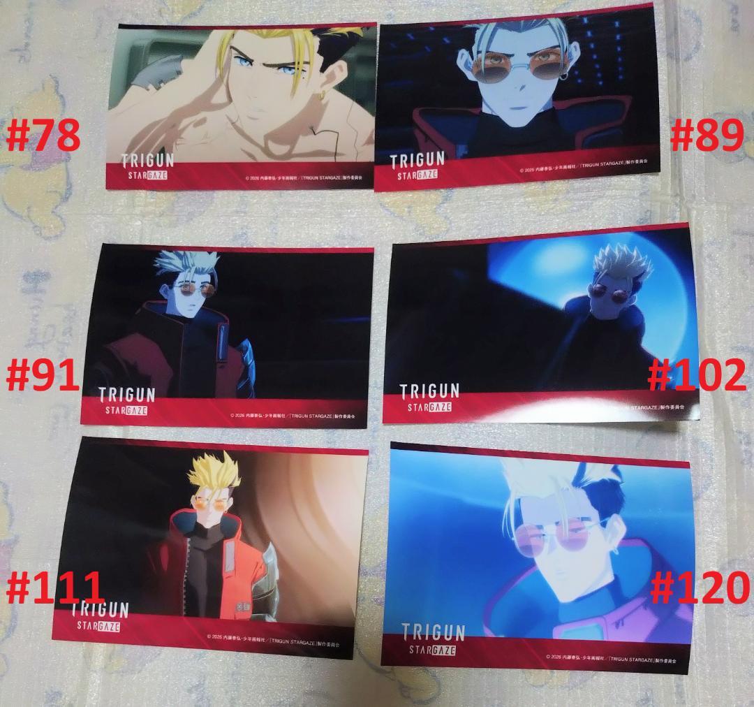 ヴァッシュ ウルフウッド ちぃぬい アニメ 原作 トライガン展