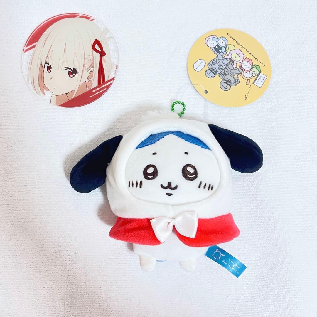 ちいかわ × サンリオ　ぷちミニフードマスコット ハチワレ ポチャッコ