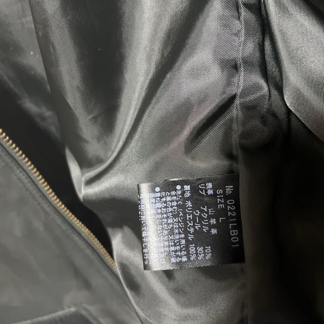 HYSTERICGLAMOUR　シングルライダース　レザージャケット　山羊革