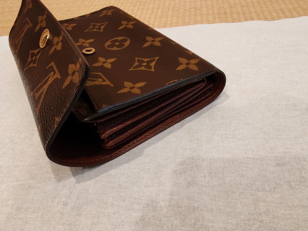 Louis Vuitton 三つ折り財布 モノグラム ブラウン