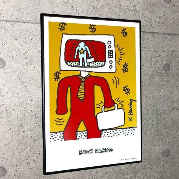 特別額装品/Untitled 3（キース ヘリング）