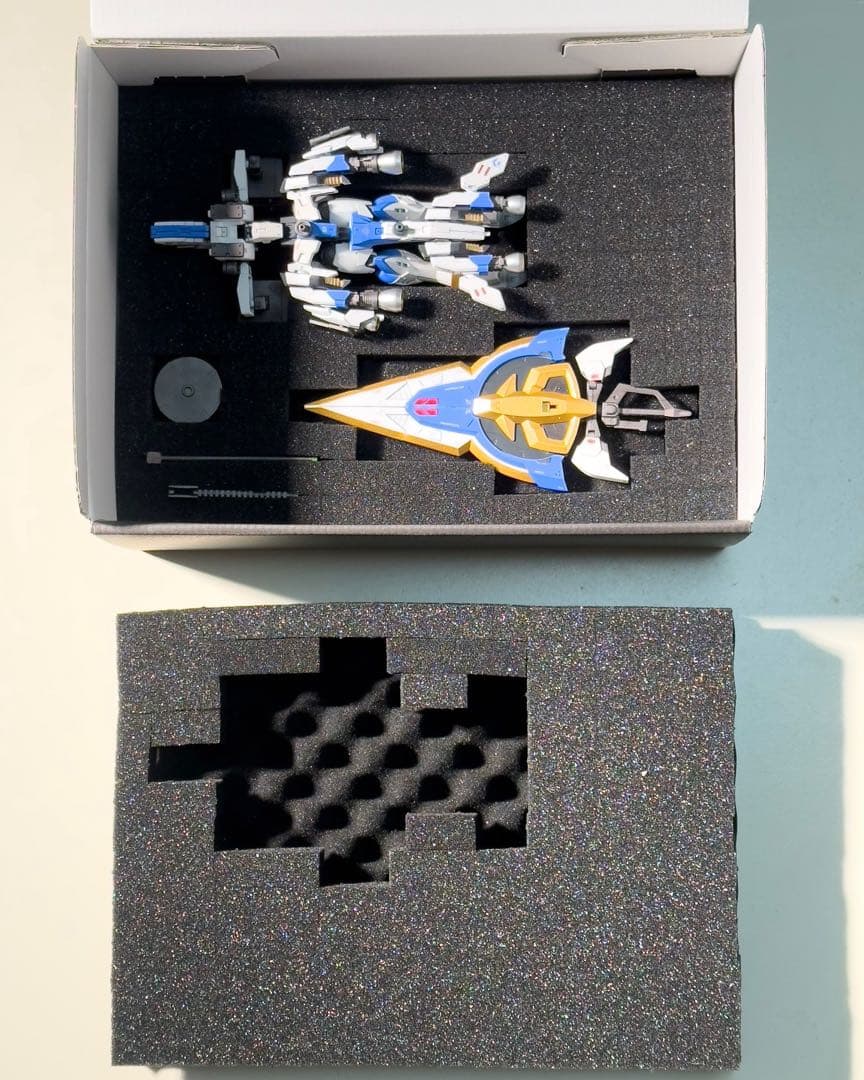 HG 1/144 ライジングフリーダムガンダム ミキシング 塗装済み完成品