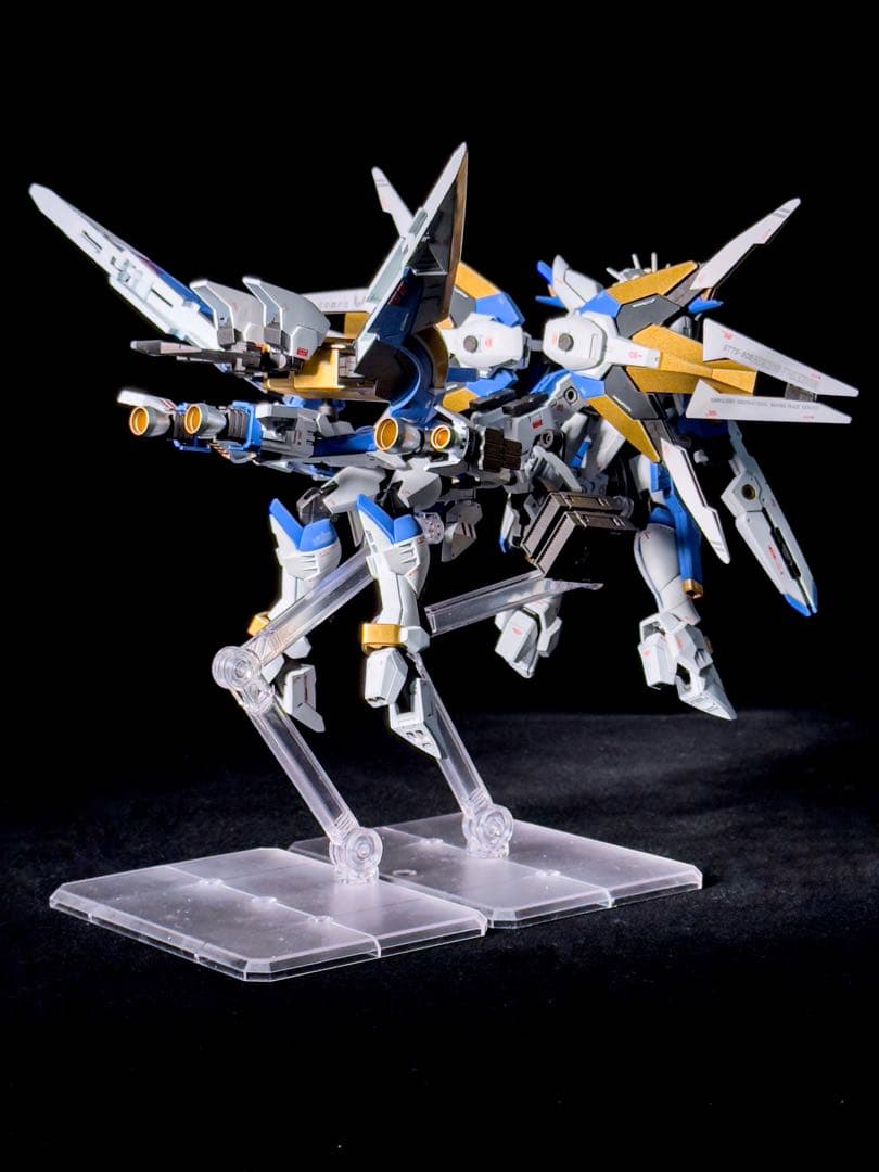 HG 1/144 ライジングフリーダムガンダム ミキシング 塗装済み完成品