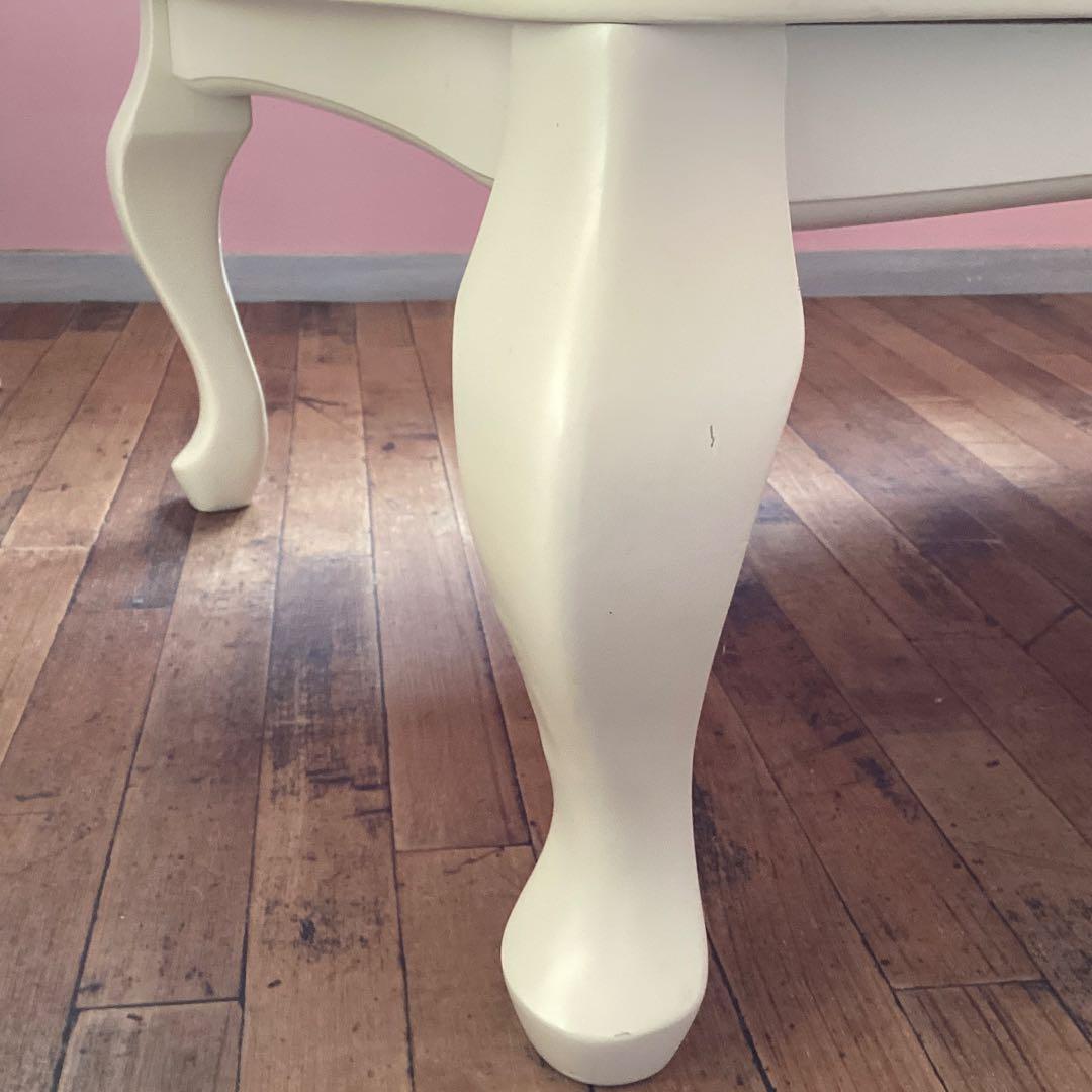 こたつ 猫脚 長方形テーブル 姫系 姫家具 アンティーク風 ねこ脚 猫足