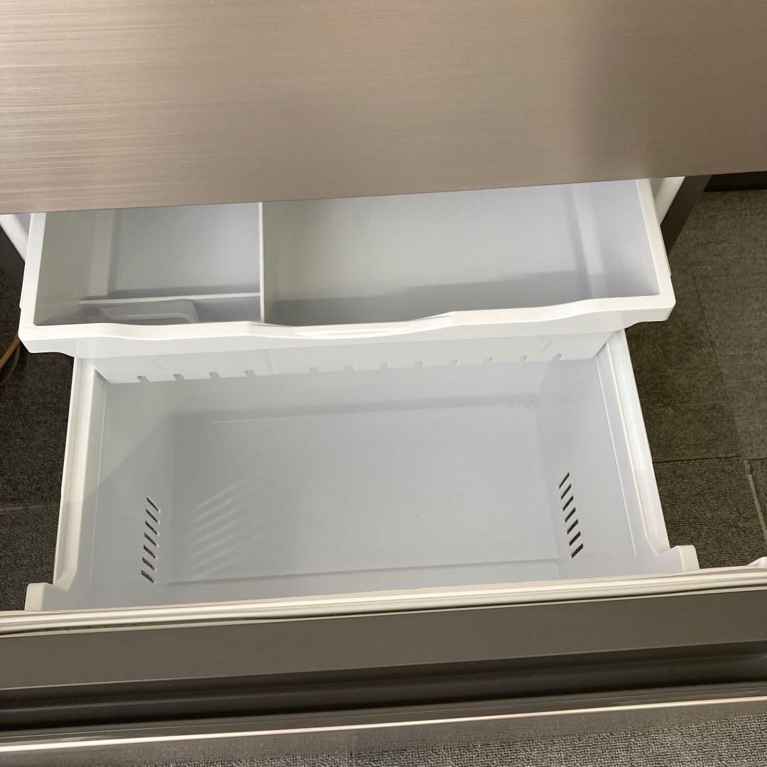 日立 冷蔵庫 幅60cm 375L R-V38NV(N) 3ドア 右開き