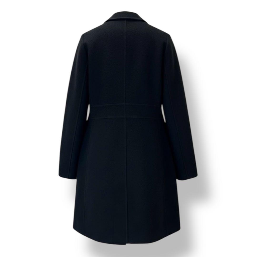 マックスマーラ アンゴラ クチートアマーノ チェスターコート ジャケット 黒