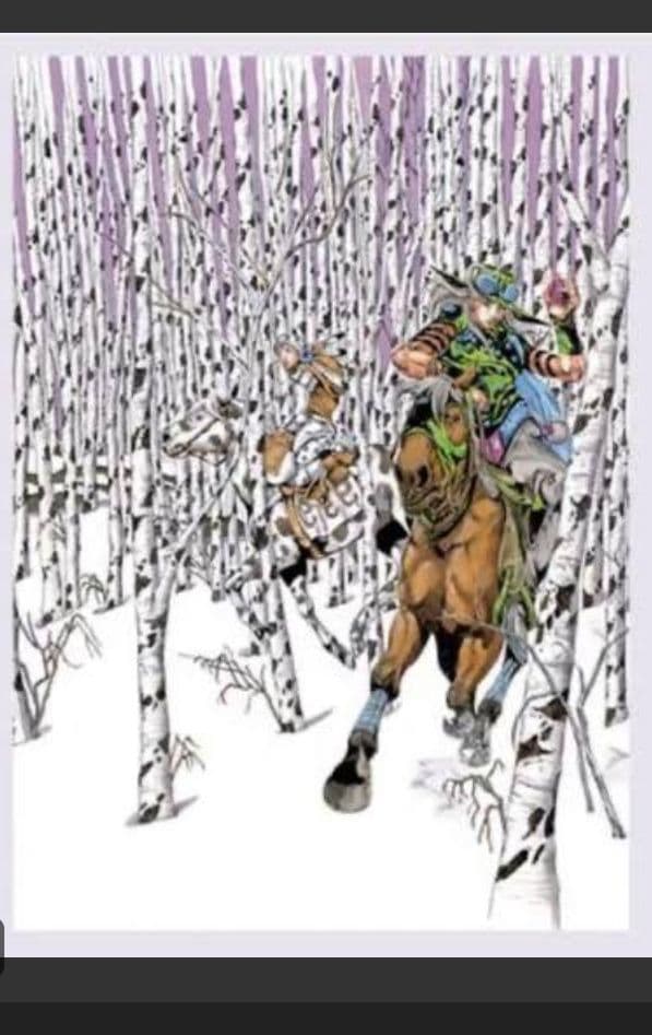 ジョジョ展　複製原画　スティール．ボール.ラン