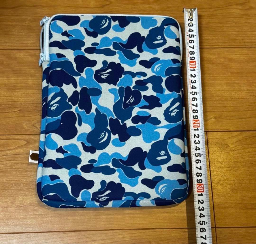 ノートPCケース A BATHING APE ABC BLUE CAMO PC CASE