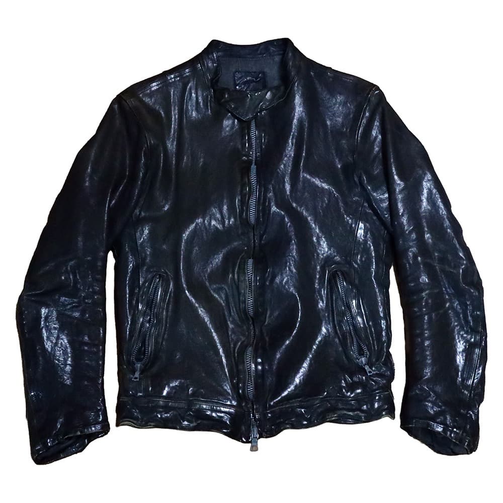 バックラッシュ ジャパンホース シングルライダース レザー ジャケット