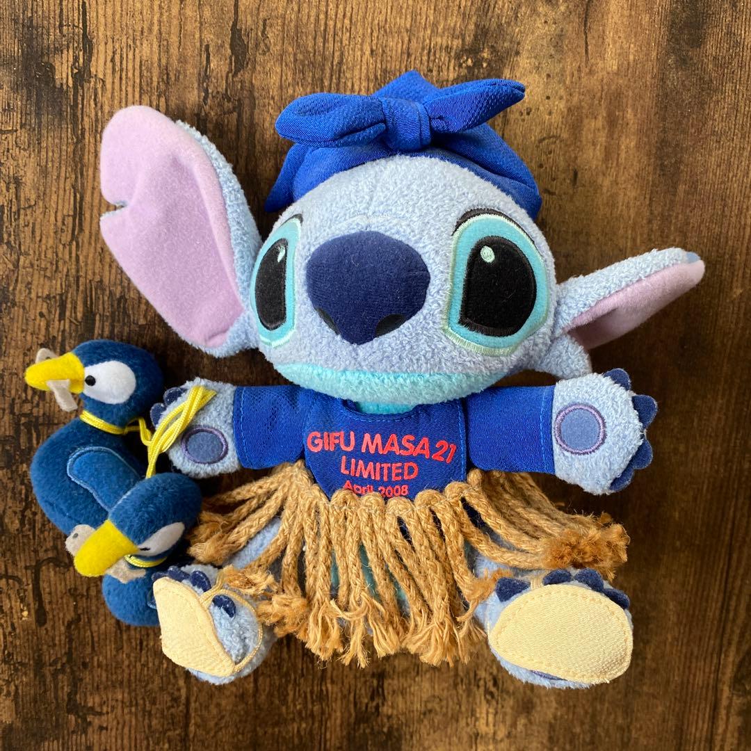 スティッチ ディズニーストア　岐阜　マーサ　鵜飼　鵜匠　ぬいぐるみ