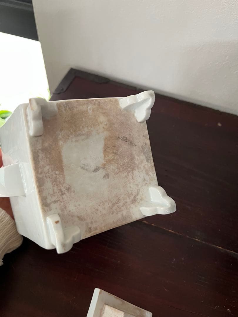 古出石　出石焼　白磁水注　盈進社　明治　東山焼　王地山焼　古伊万里　赤穂焼　薩摩