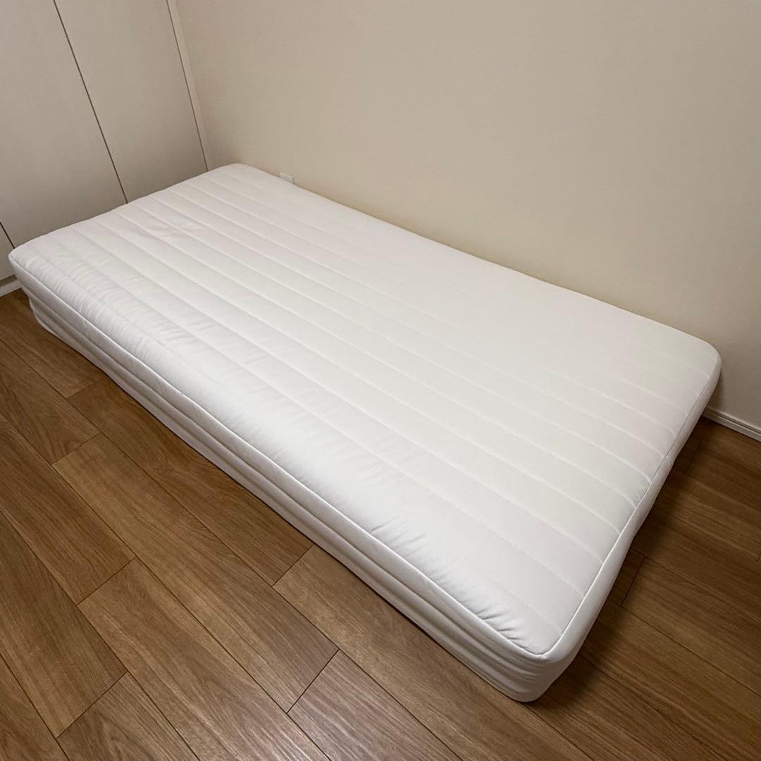 【美品】無印良品　脚付きマットレス　高密度ポケットコイル　シングル