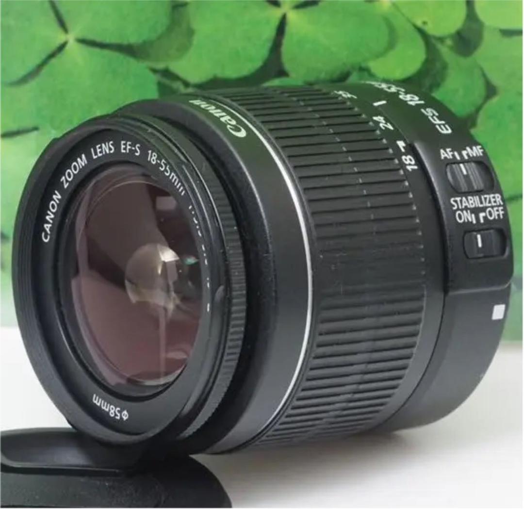 【美品】キヤノンEF-S18-55mmISⅡ標準ズームレンズ⭐️使いやすい⭐️