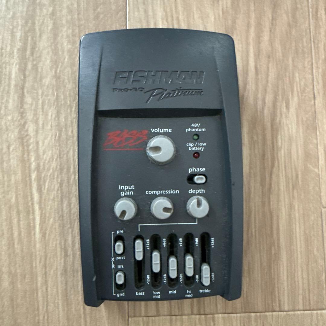 ベース FISHMAN Pro-EQ Platinum Bass