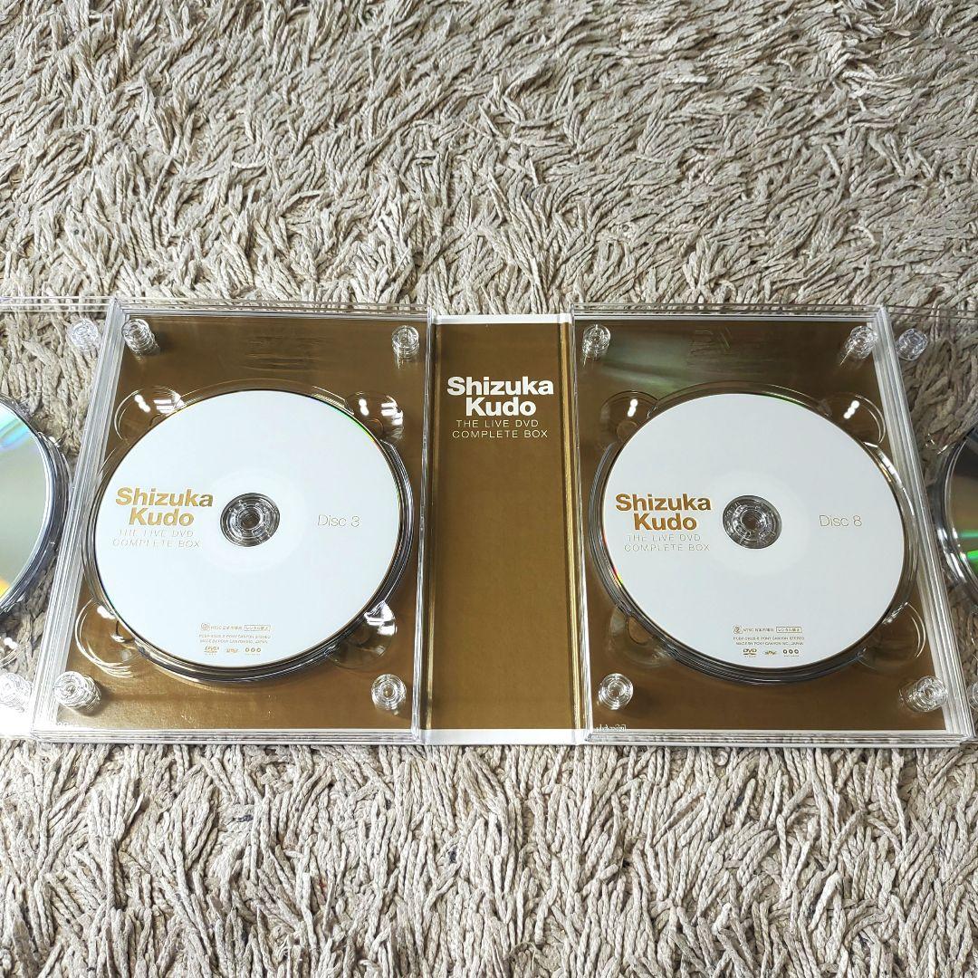 【コンプリートBOX】工藤静香 THE LIVE DVD COMPLETE