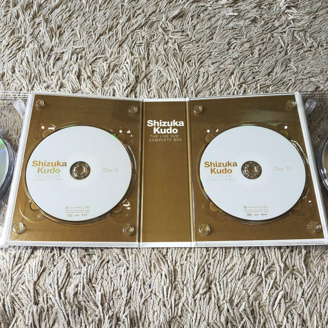 【コンプリートBOX】工藤静香 THE LIVE DVD COMPLETE