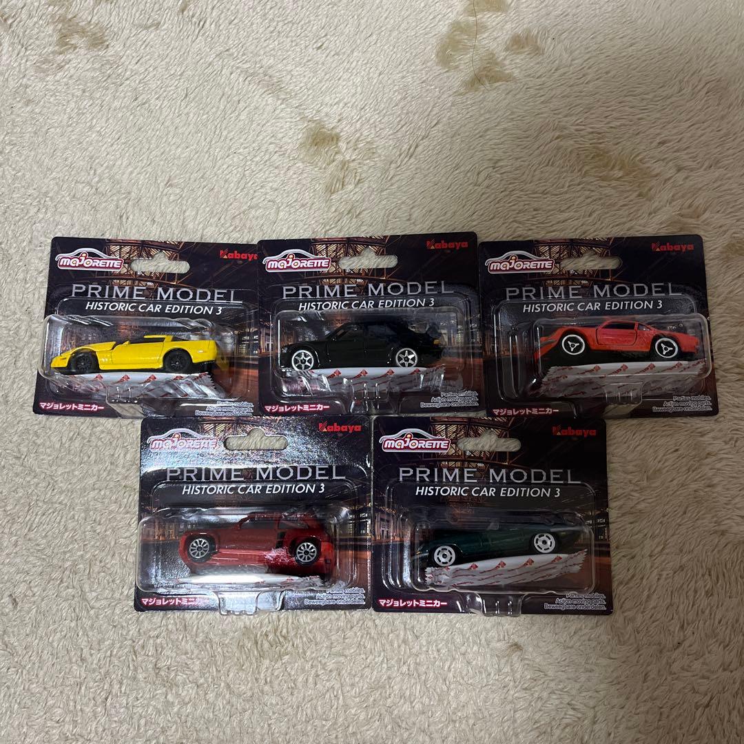 マジョレットミニカー　プレミアムヒストリック3 全5種類フルコンプセット　新品