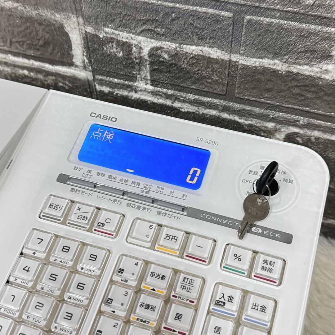 CASIO/カシオ レジスター SR-S200 Bluetooth インボイス