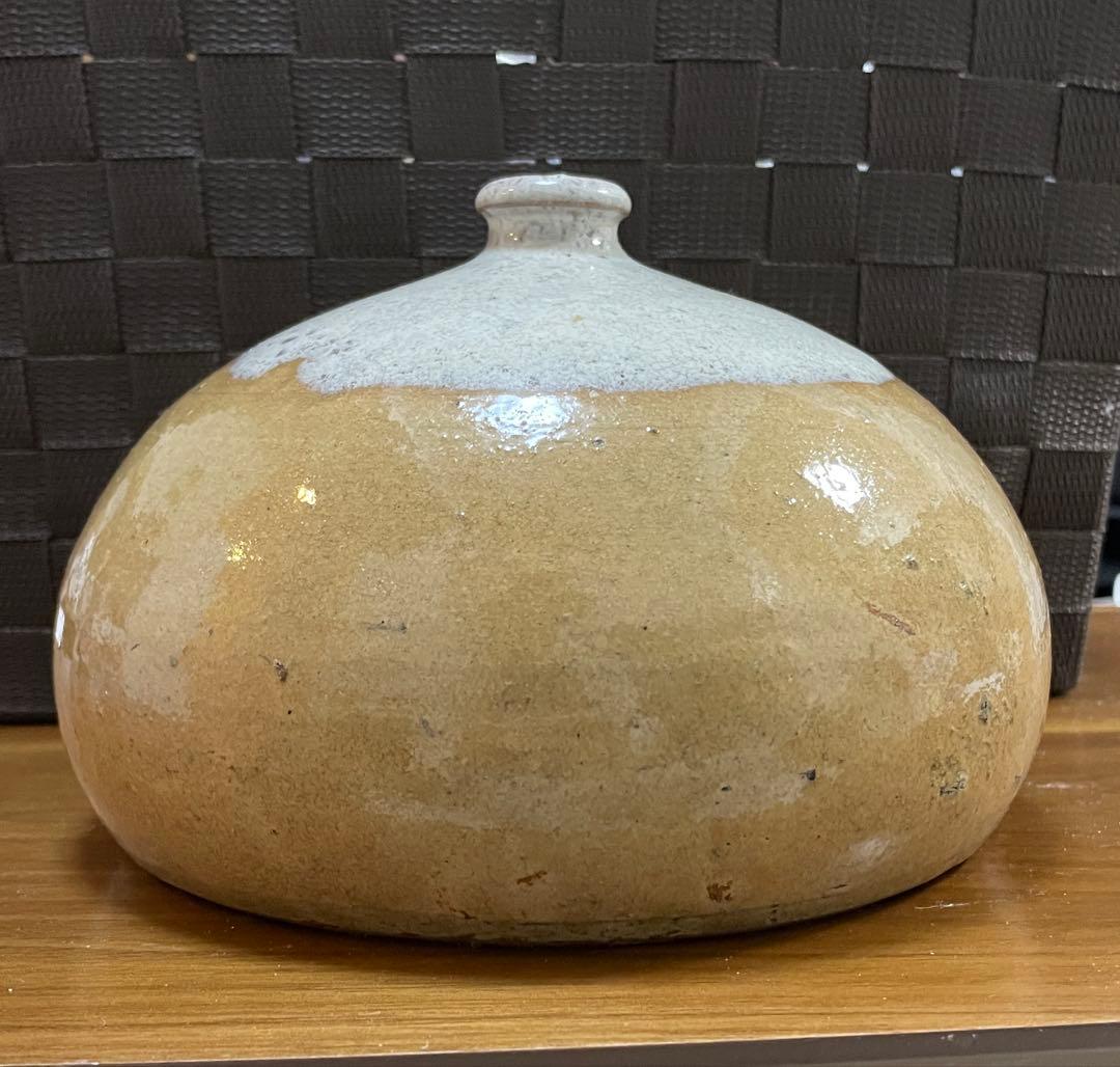 お値下価格❗️稀少【骨董品】上野焼（あがのやき）大型舟徳利