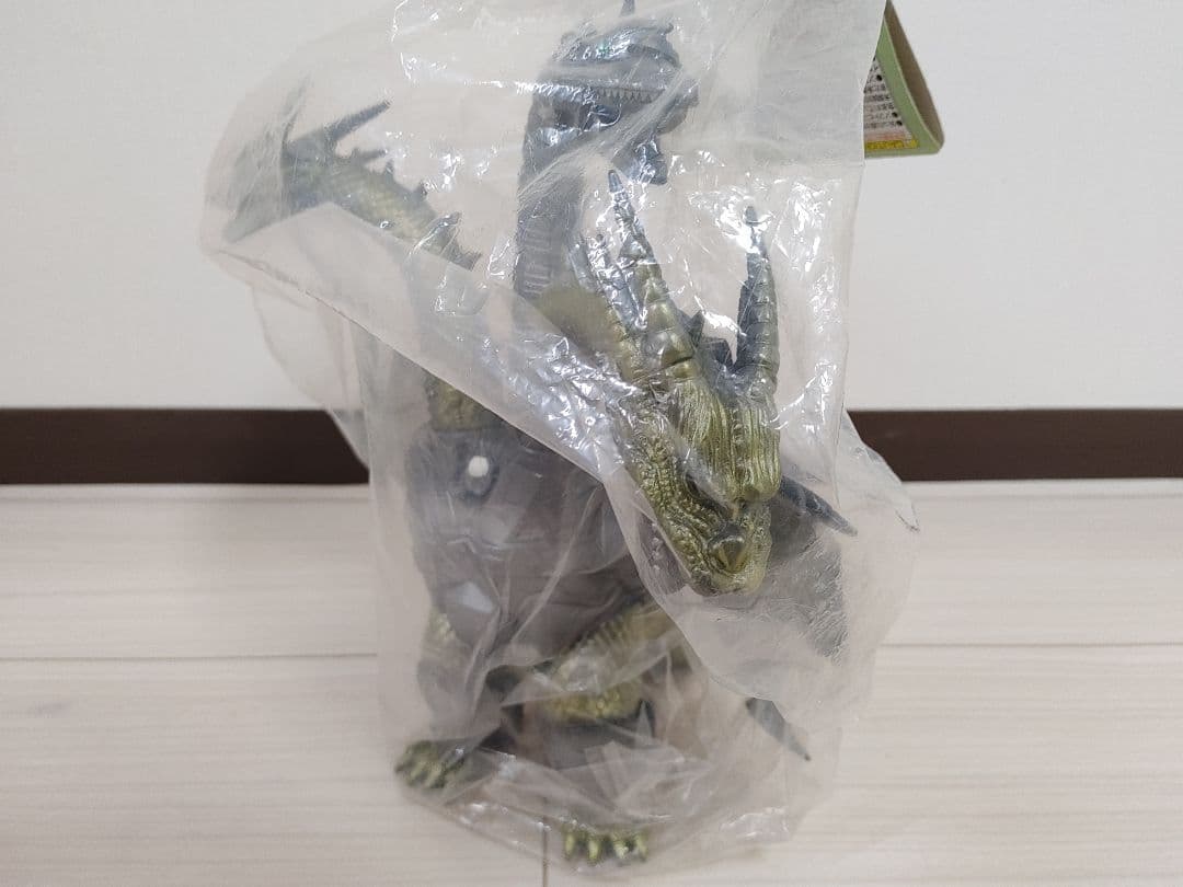 〘超超絶蔵出し品〙マーミット世紀の大怪獣シリーズ メカキングギドラ(１期)ソフビ