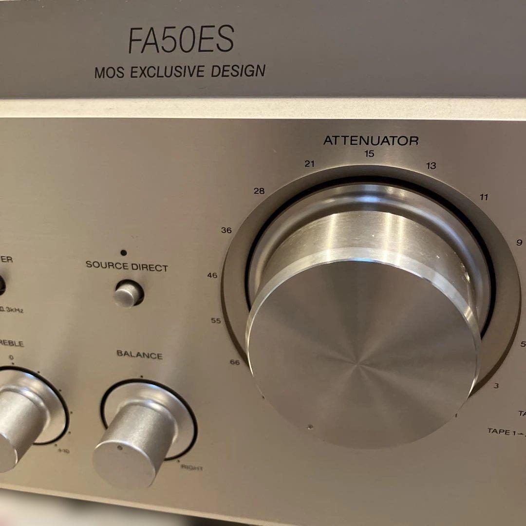 【USED】値下げ SONY FA50ES MOS アンプ　取説付 箱付き