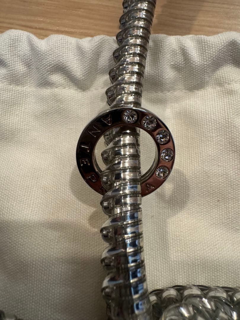 ANTEPRIMA シルバービーズ ハンドバッグ