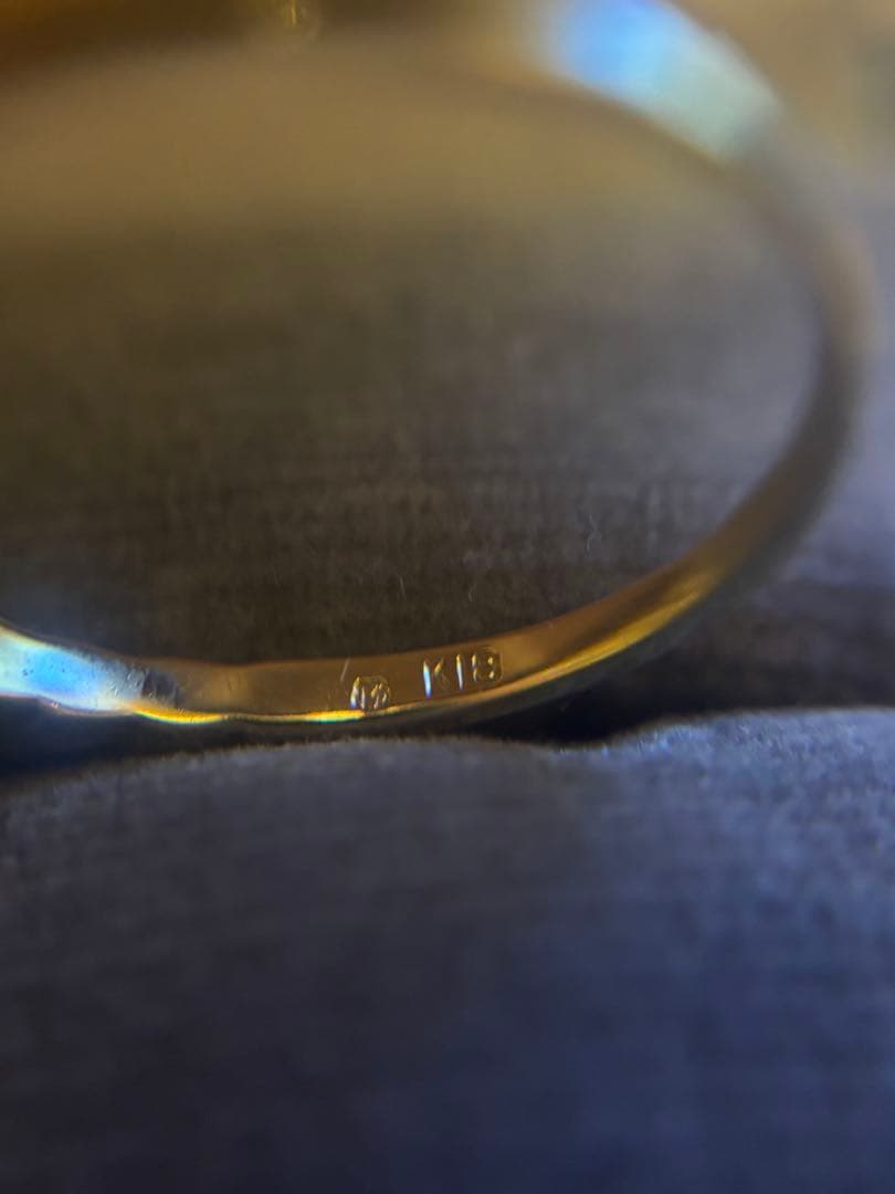 ミキモトMIKIMOTO K18YG リング あこや真珠　12号