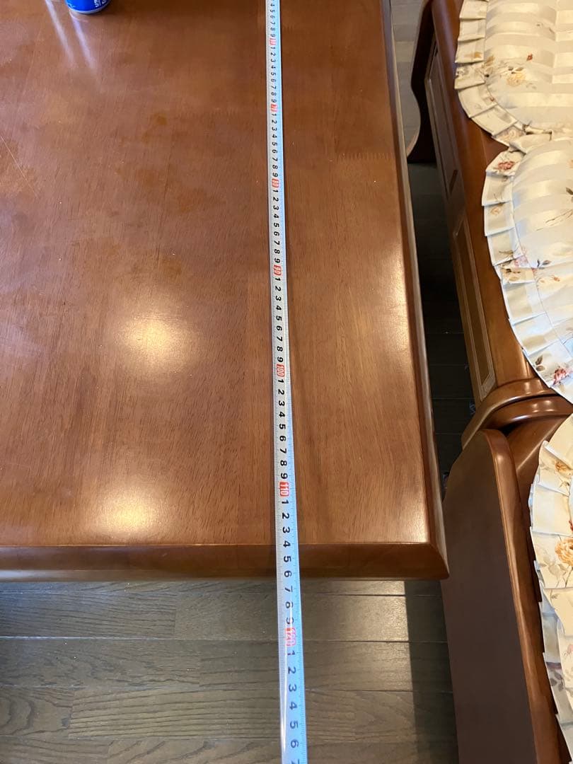 木製コーナーソファテーブル 引き出し付き‼️1月中旬で終了いたします。