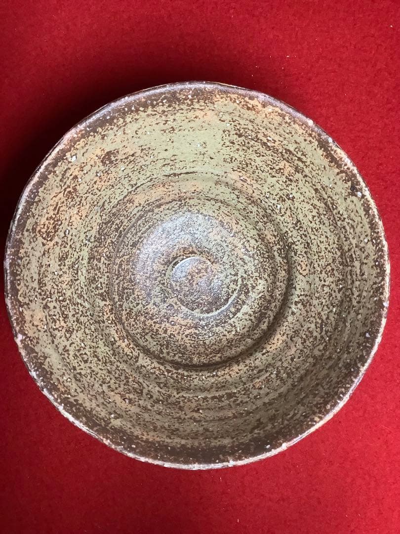 高麗写黄伊羅保茶碗　西尾香舟作　信楽焼 大道書付 銘和敬 【新品未使用】