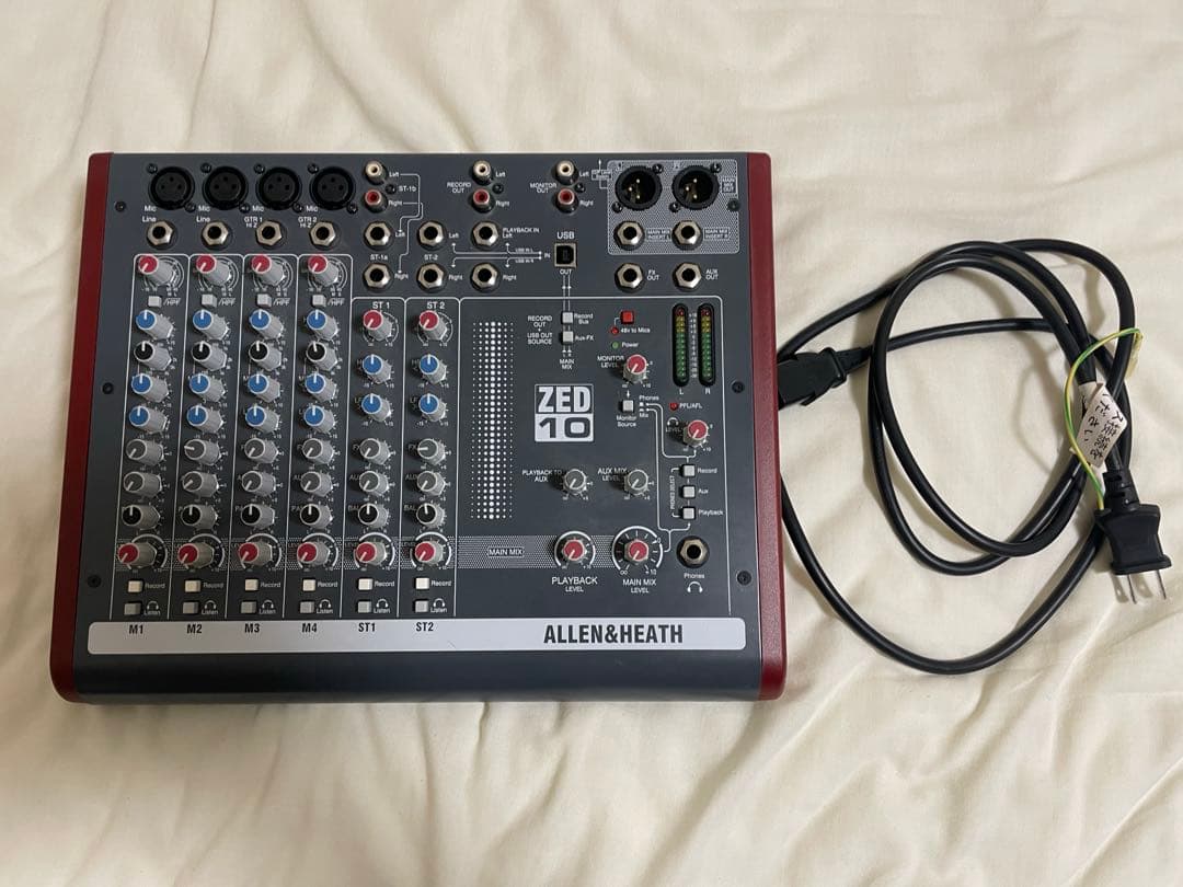 ALLEN & HEATH ZED 10 アナログミキサー