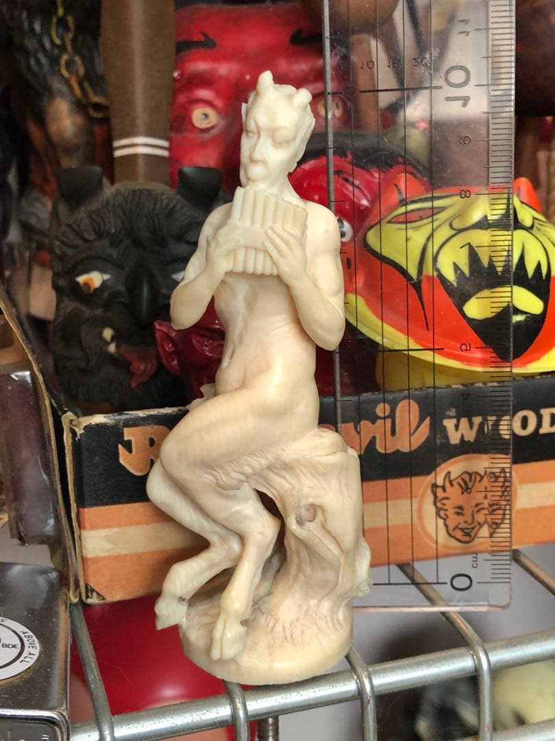 アンティーク　デビル 悪魔　インダストリアル　ビンテージ　ミッドセンチュリー