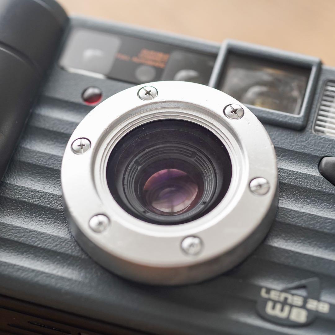 【撮影・OH済み】Konica 現場監督28WB コンパクトフィルムカメラ　C