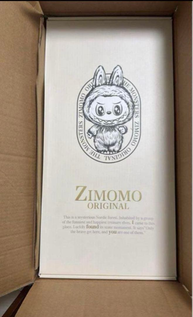 ぬいぐるみ Labubu The Monster Zimomo Original