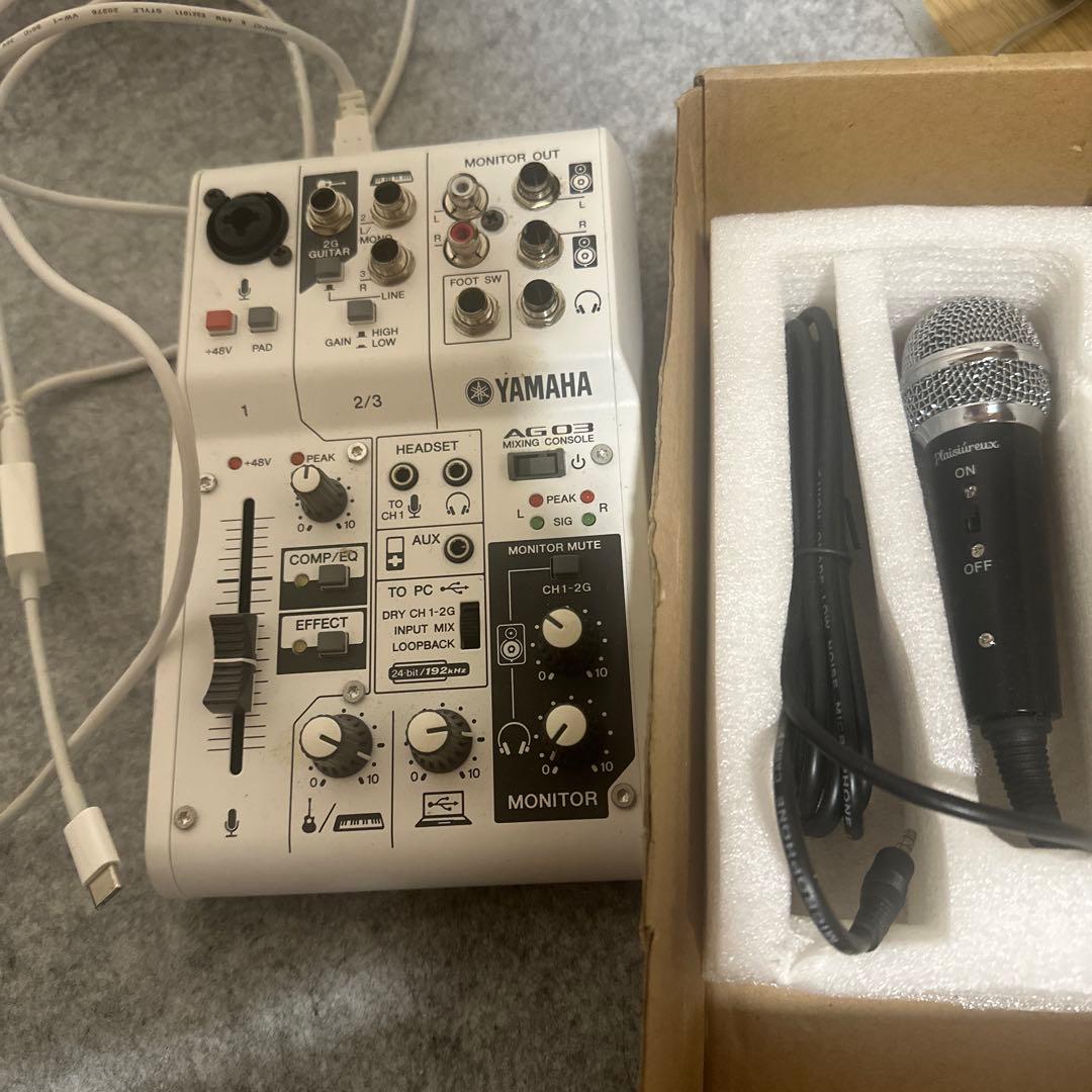 普*人様 YAMAHA AG03 オーディオインターフェイス