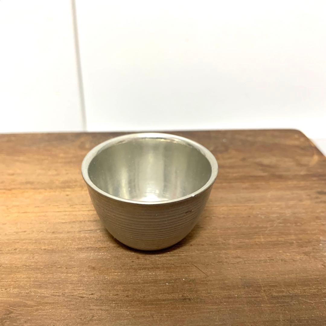 未使用美品　陶器　茶道具セット　銀素材　胴素材　ステンレス