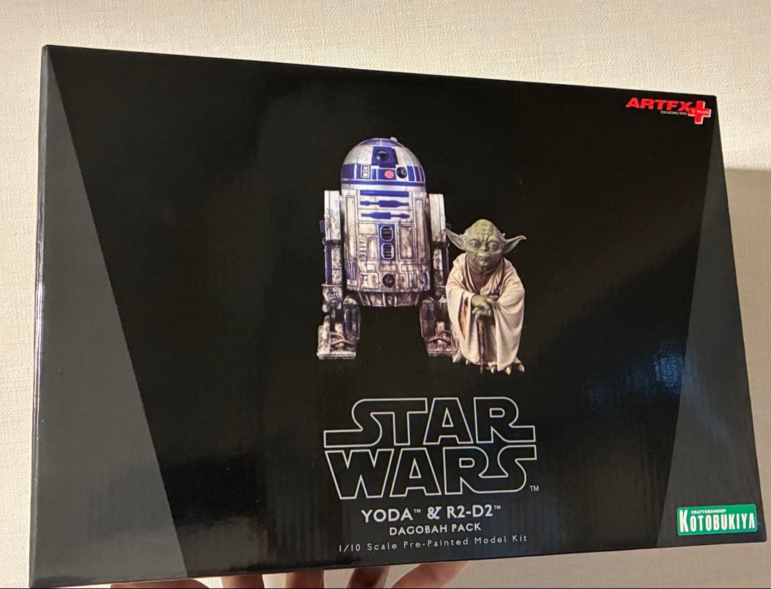 スターウォーズ コトブキヤ ARTFX+ ヨーダ ＆ R2-D2 ダゴバパック