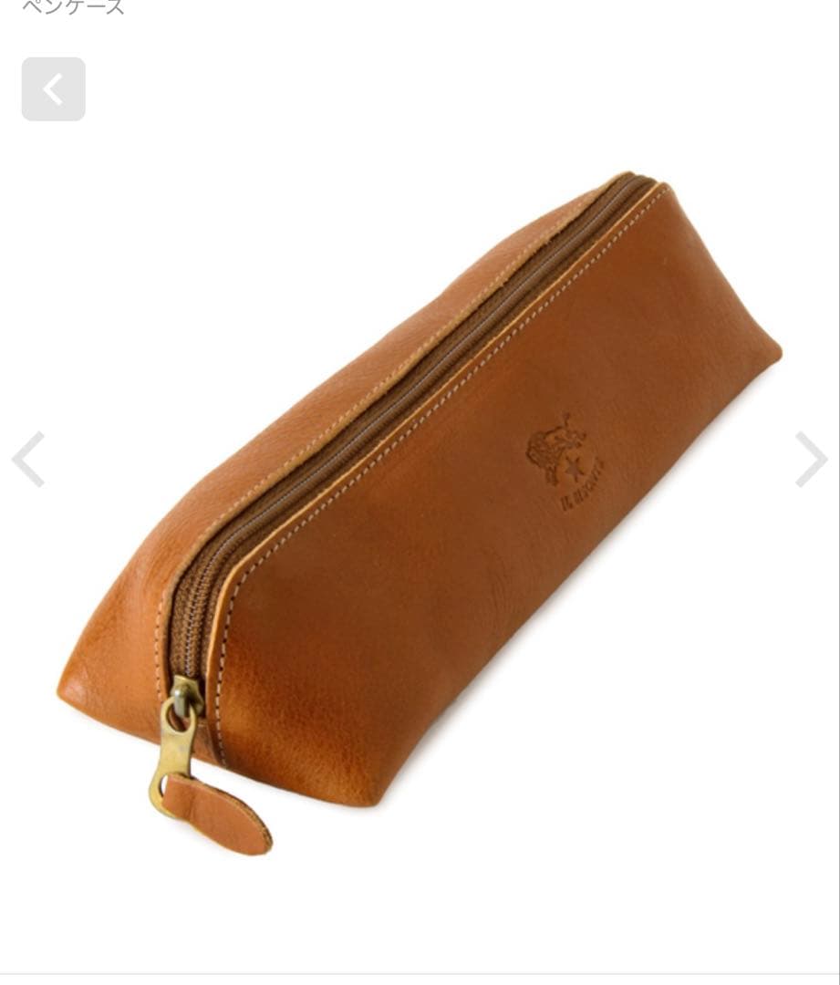 イルビゾンテ⭐︎IL BISONTE⭐︎レザー　ペンケース