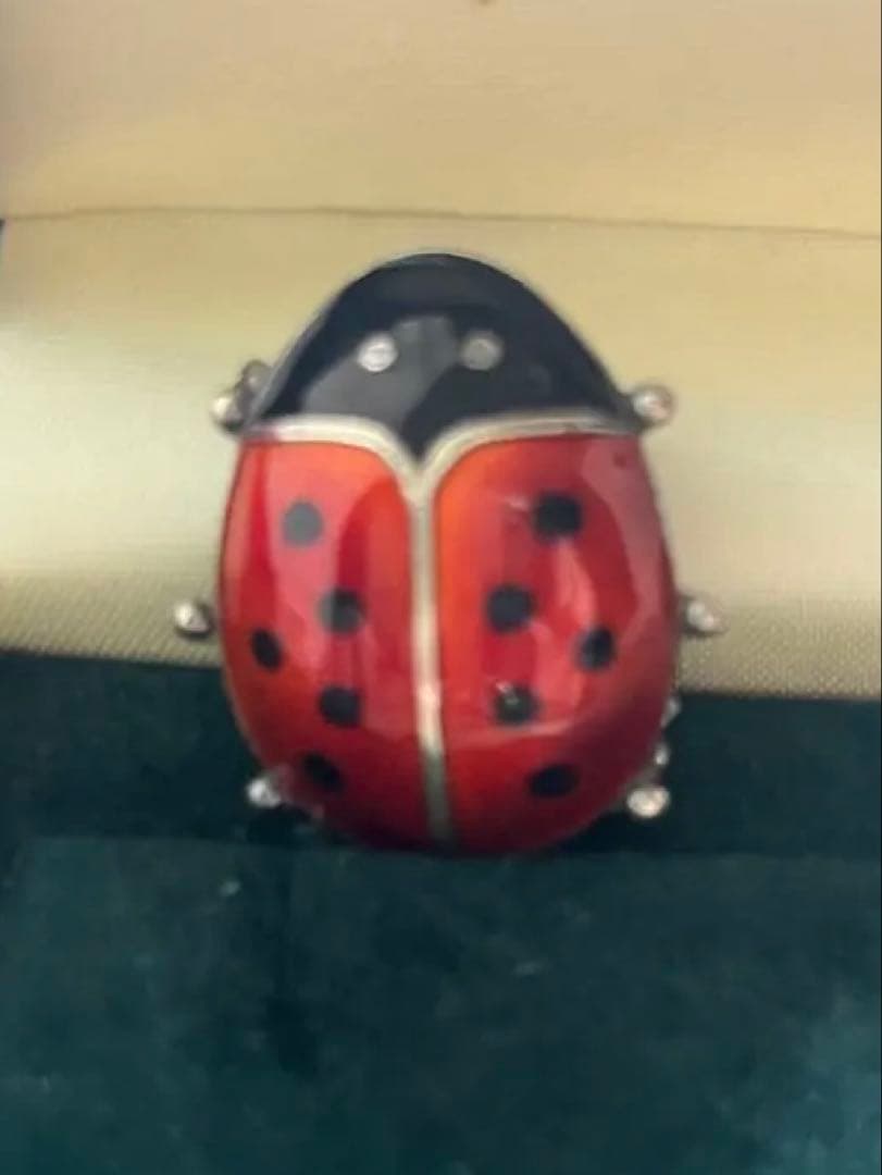 デビッド・アンダーセン David-Andersen テントウムシ ブローチ