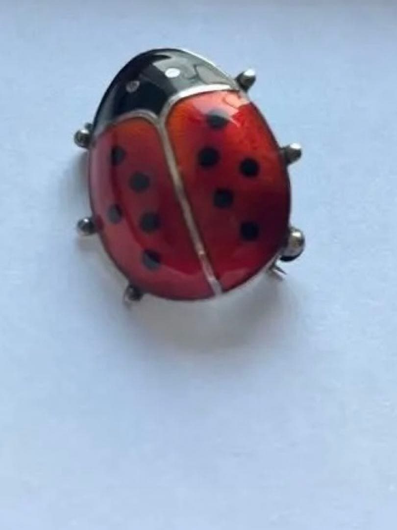 デビッド・アンダーセン David-Andersen テントウムシ ブローチ