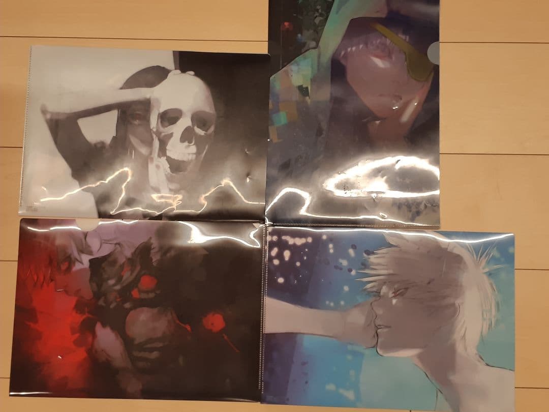 東京喰種　非売品クリアファイル4枚セット
