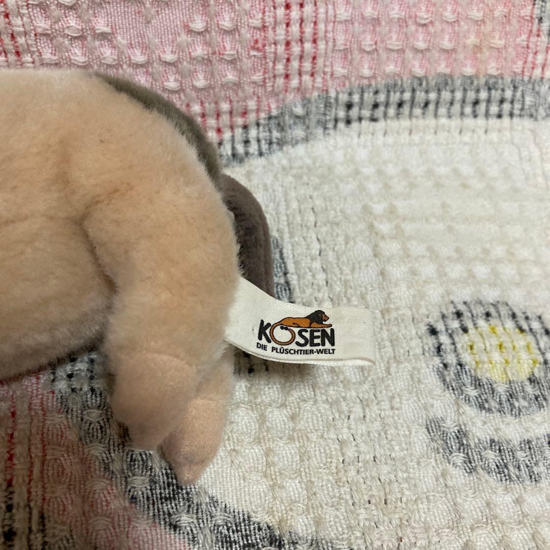 kosen ケーセン　ぬいぐるみ 豚　ぬいぐるみ　中古品　①