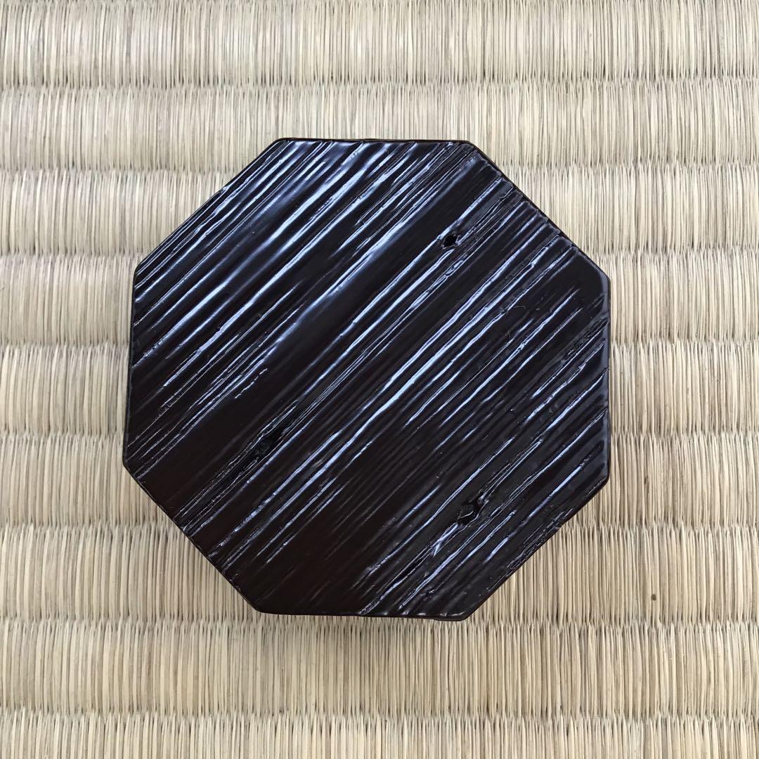 茶道具　八角香合　国宝茶室待庵古材使用　不賢斎　浦辻賢ニ造　栞　共箱　S91KG