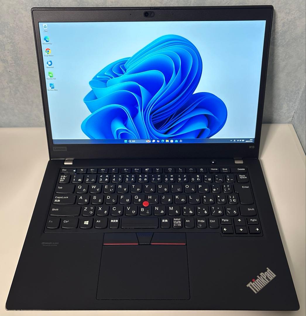 Lenovo ThinkPad X13⭐︎インテルi5✳︎⭐️バッテリー消耗少⭐️