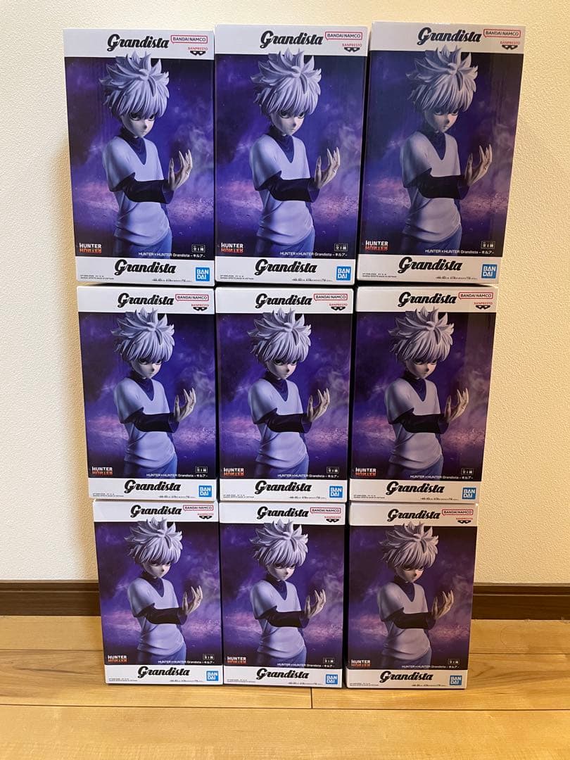 HUNTER×HUNTER Grandista キルア フィギュア 9個セット