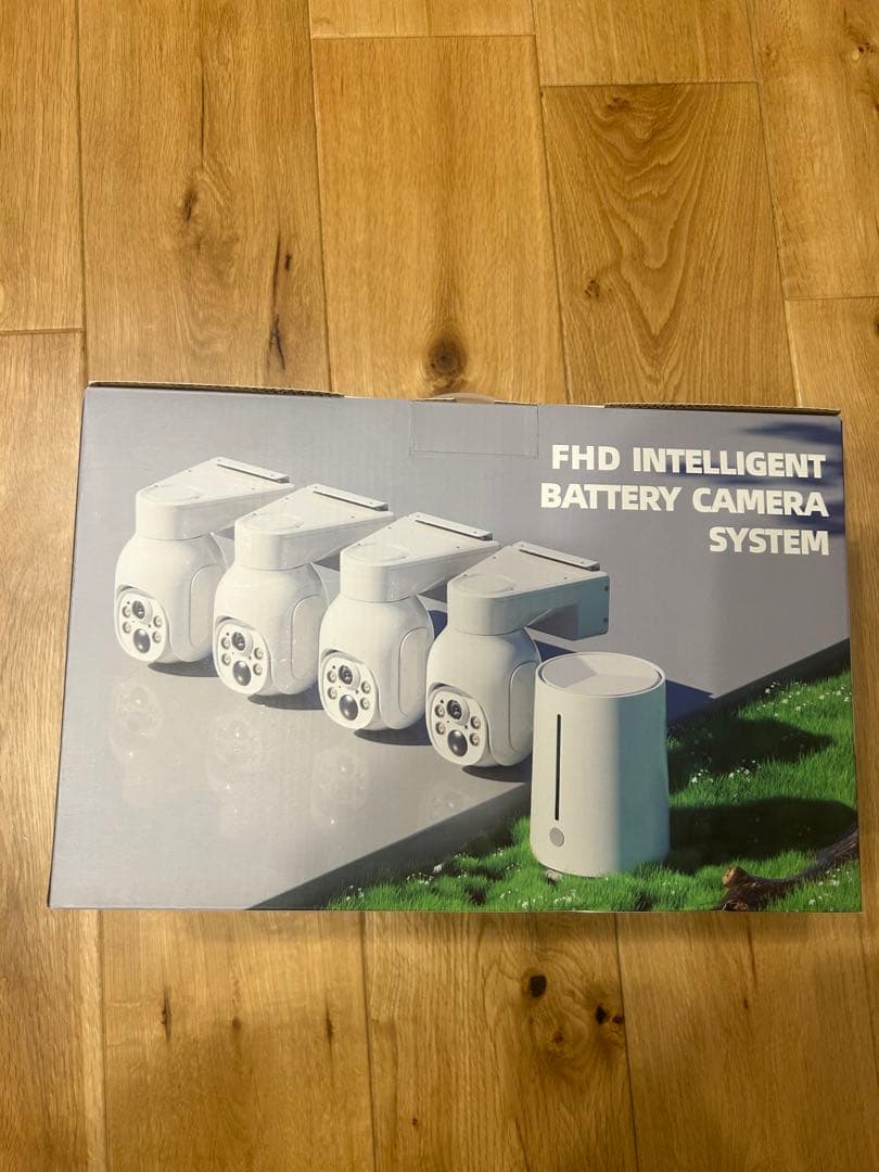 500万画素・電源不要 360° 防犯カメラ ワイヤレス 監視　IP66