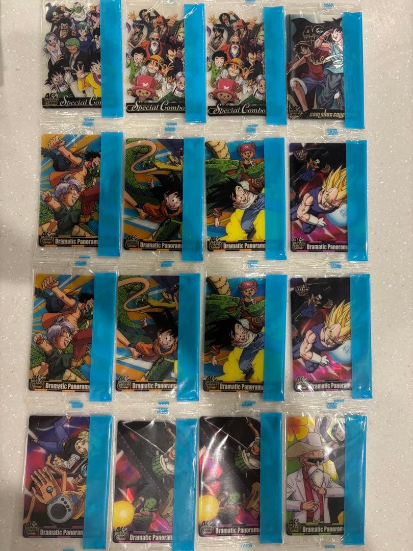 【極希少】ジャンプ40周年 ドラゴンボール　ワンピース　コラボ　カード