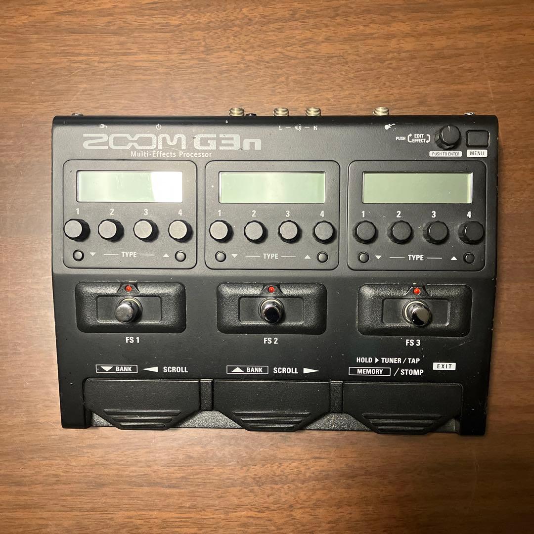 ZOOM G3n マルチエフェクター ACアダプター付き