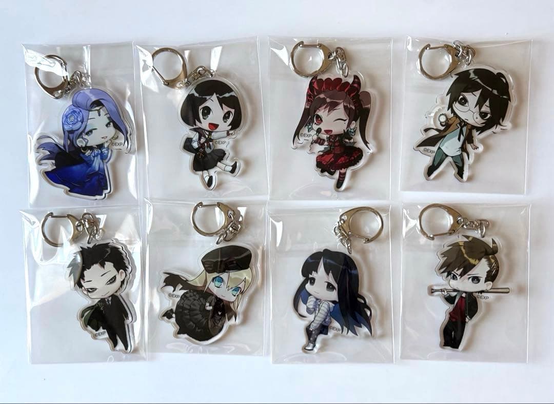 死印　アクリルキーホルダー　アクキー　8種セット　まとめ売り